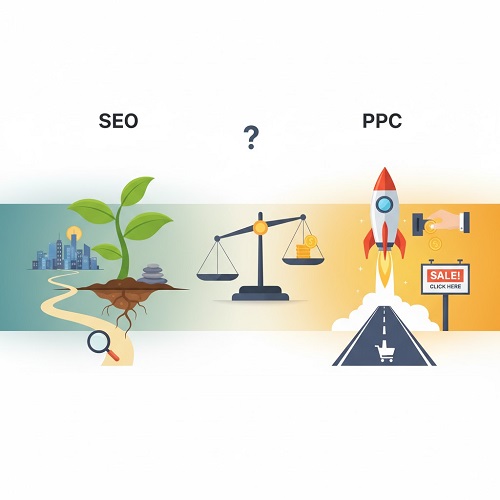 تفاوت سئو و تبلیغات کلیکی (PPC) چیست؟